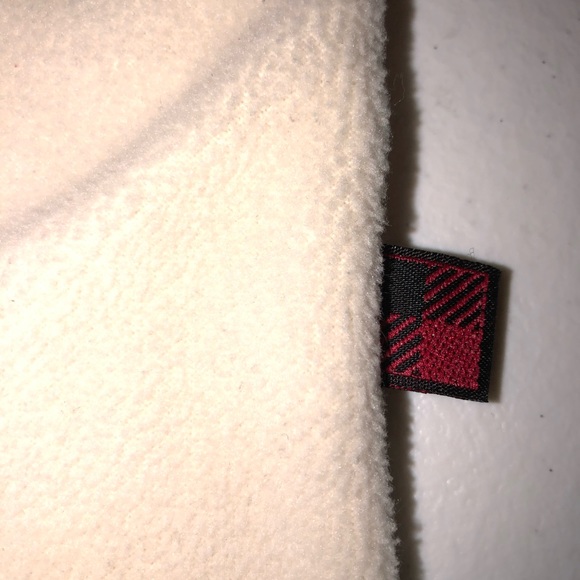 Woolrich Beige Fleece Vest Medium - Picture 4 of 8